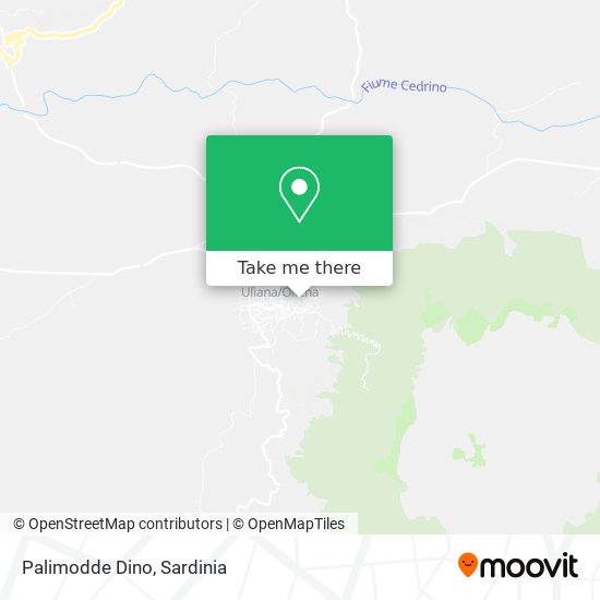 Palimodde Dino map