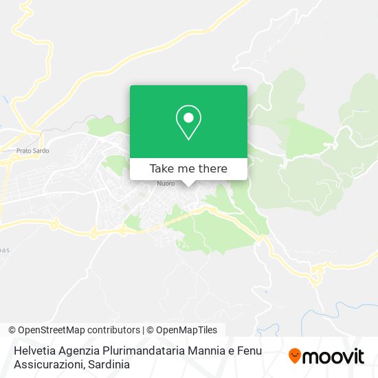 Helvetia Agenzia Plurimandataria Mannia e Fenu Assicurazioni map