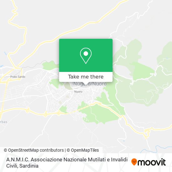 A.N.M.I.C. Associazione Nazionale Mutilati e Invalidi Civili map