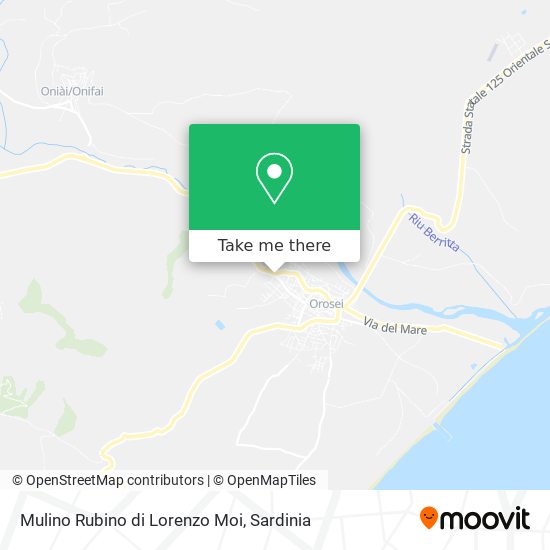 Mulino Rubino di Lorenzo Moi map