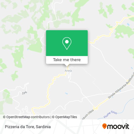 Pizzeria da Tore map