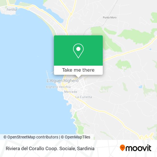 Riviera del Corallo Coop. Sociale map