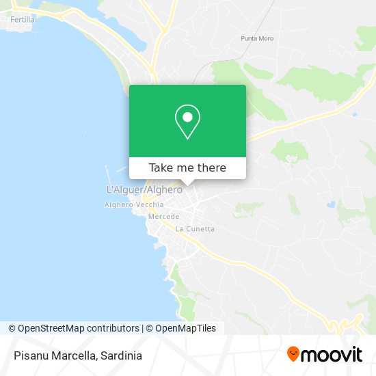 Pisanu Marcella map