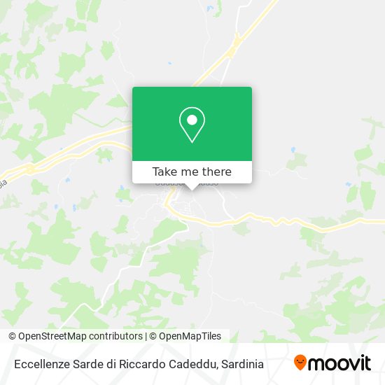 Eccellenze Sarde di Riccardo Cadeddu map