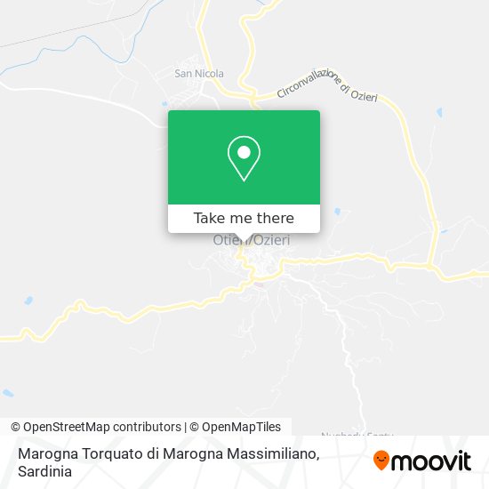 Marogna Torquato di Marogna Massimiliano map