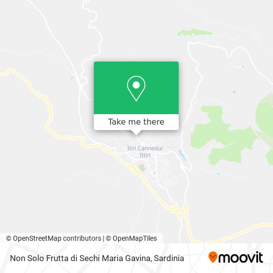 Non Solo Frutta di Sechi Maria Gavina map