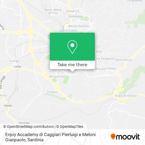 Enjoy Accademy di Caggiari Pierluigi e Meloni Gianpaolo map