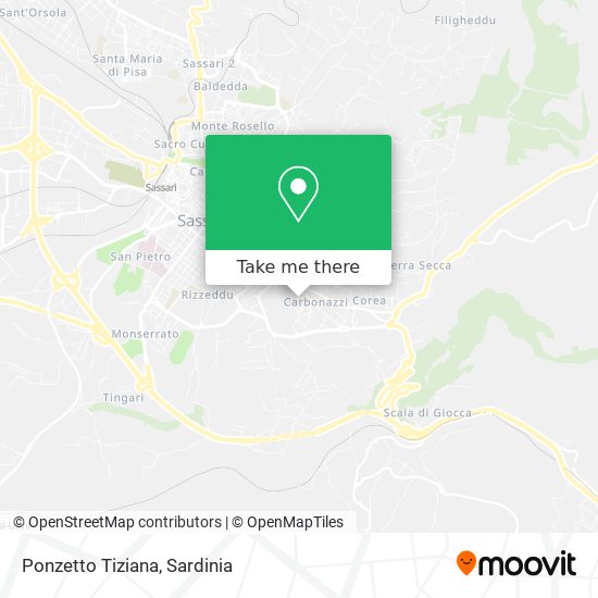 Ponzetto Tiziana map