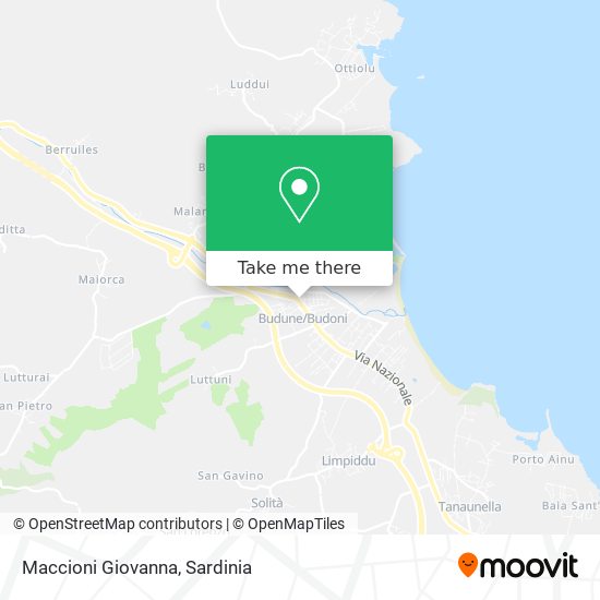 Maccioni Giovanna map