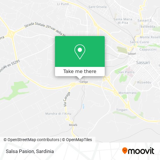 Salsa Pasion map