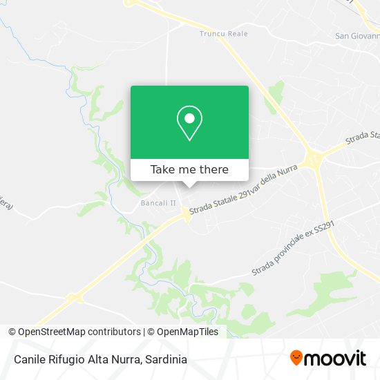 Canile Rifugio Alta Nurra map