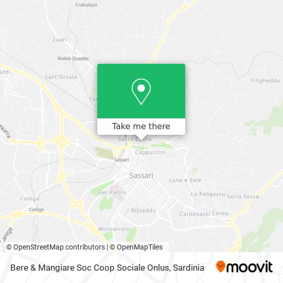 Bere & Mangiare Soc Coop Sociale Onlus map