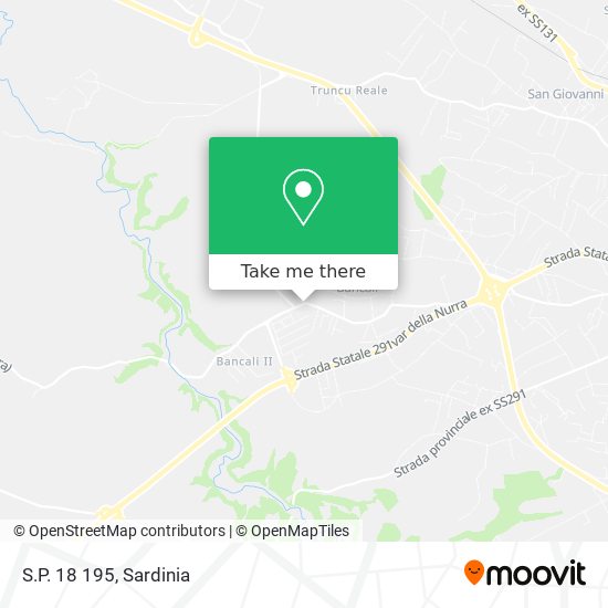 S.P. 18 195 map