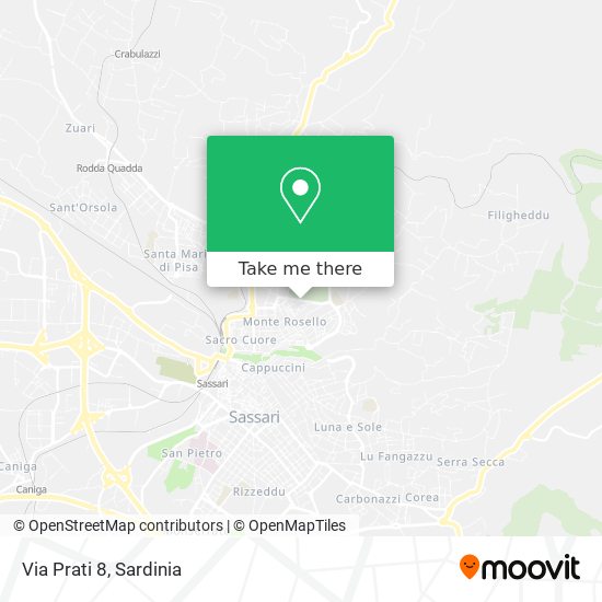 Via Prati 8 map
