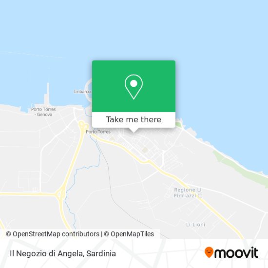 Il Negozio di Angela map