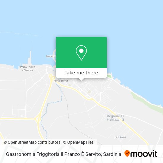 Gastronomia Friggitoria il Pranzo È Servito map