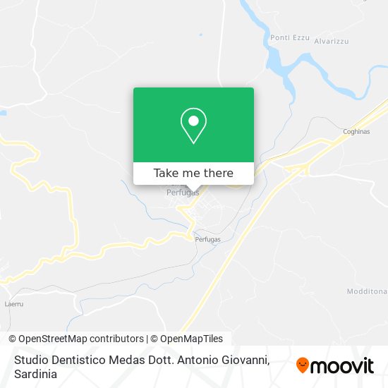 Studio Dentistico Medas Dott. Antonio Giovanni map