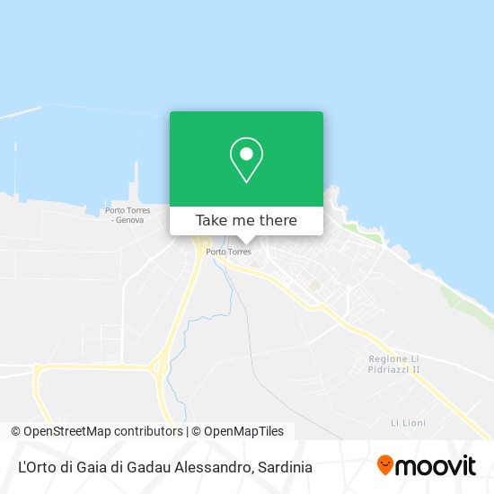 L'Orto di Gaia di Gadau Alessandro map