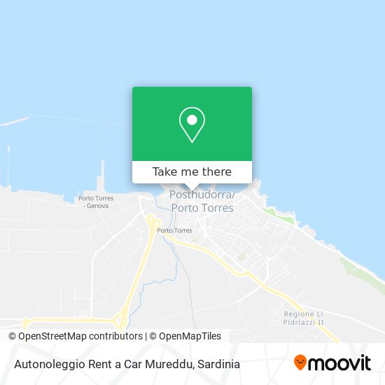 Autonoleggio Rent a Car Mureddu map