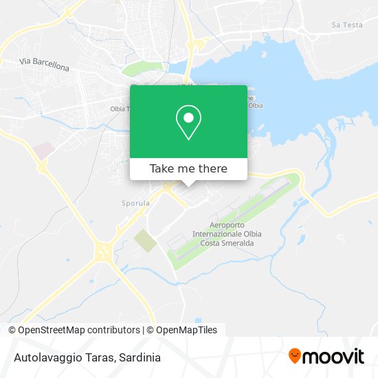 Autolavaggio Taras map