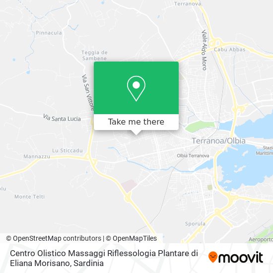 Centro Olistico Massaggi Riflessologia Plantare di Eliana Morisano map