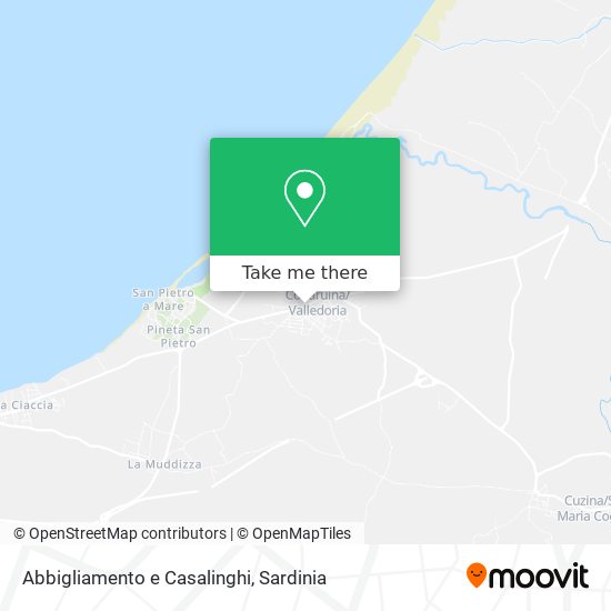 Abbigliamento e Casalinghi map