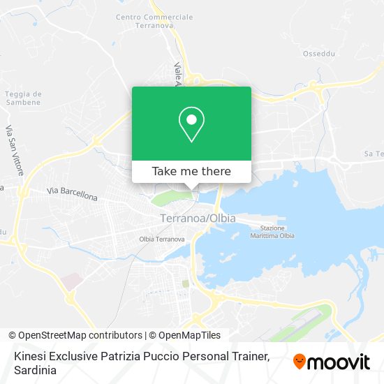 Kinesi Exclusive Patrizia Puccio Personal Trainer map