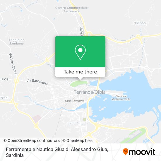 Ferramenta e Nautica Giua di Alessandro Giua map