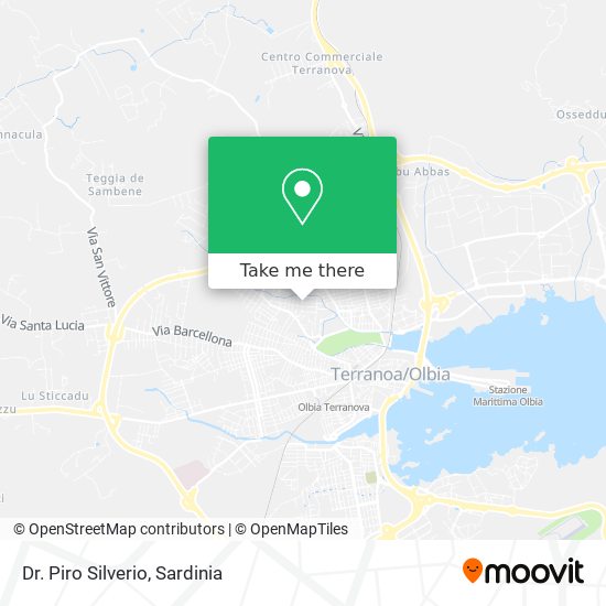 Dr. Piro Silverio map