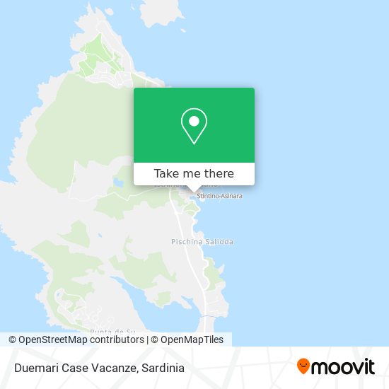 Duemari Case Vacanze map