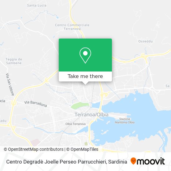 Centro Degradè Joelle Perseo Parrucchieri map