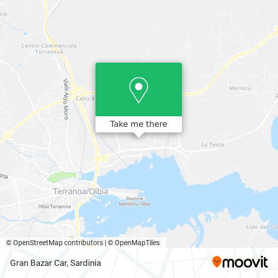 Gran Bazar Car map