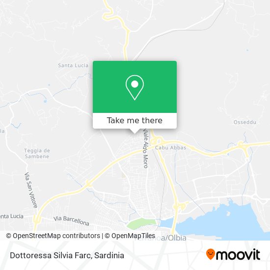 Dottoressa Silvia Farc map