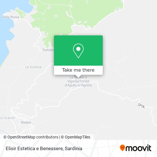 Elisir Estetica e Benessere map