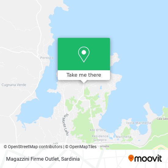 Magazzini Firme Outlet map