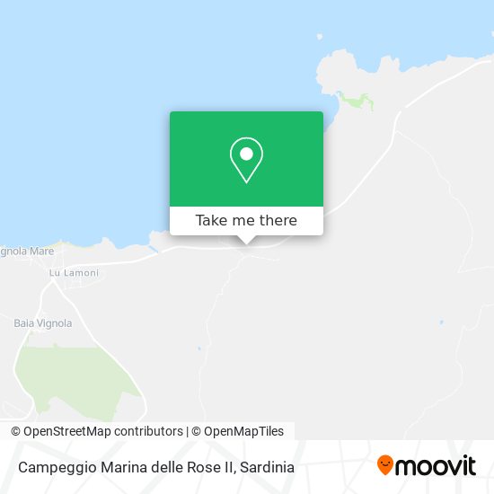 Campeggio Marina delle Rose II map