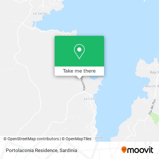 Portolaconia Residence map