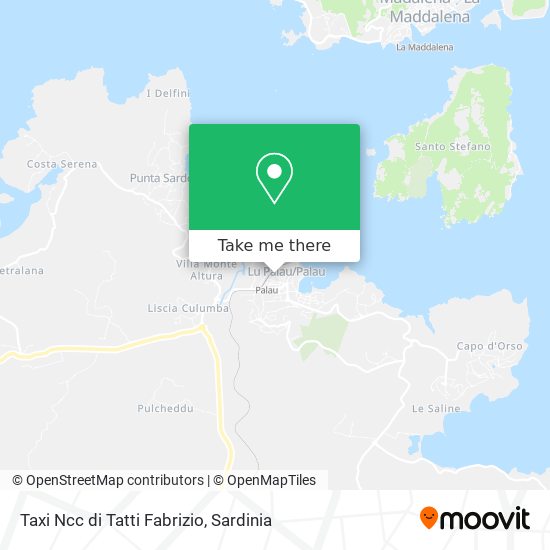Taxi Ncc di Tatti Fabrizio map