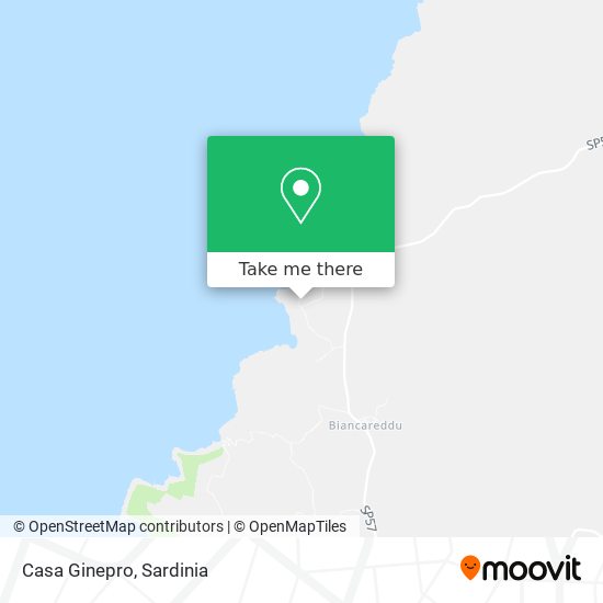 Casa Ginepro map