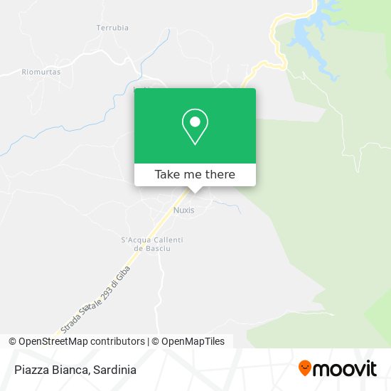 Piazza Bianca map