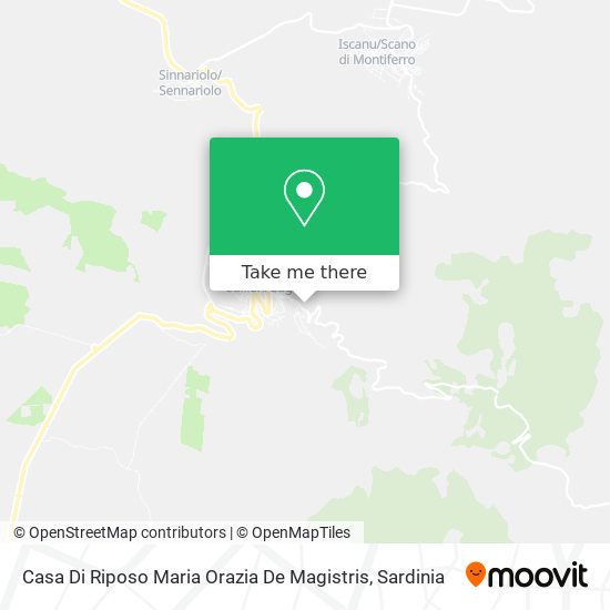 Casa Di Riposo Maria Orazia De Magistris map