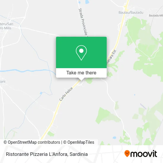 Ristorante Pizzeria L'Anfora map