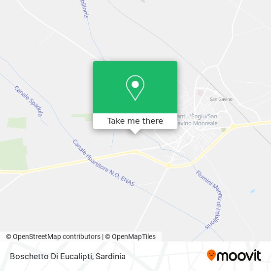 Boschetto Di Eucalipti map