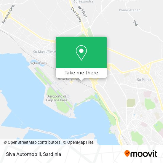 Siva Automobili map
