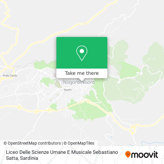 Liceo Delle Scienze Umane E Musicale Sebastiano Satta map