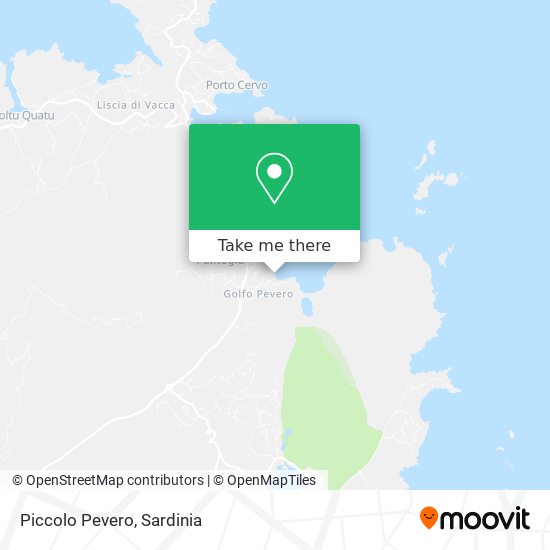 Piccolo Pevero map