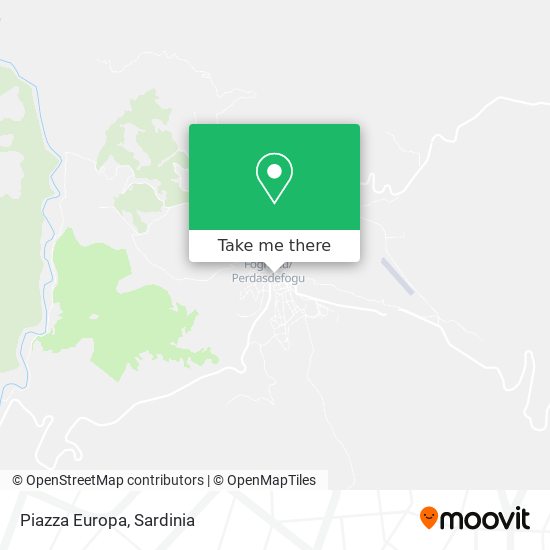 Piazza Europa map