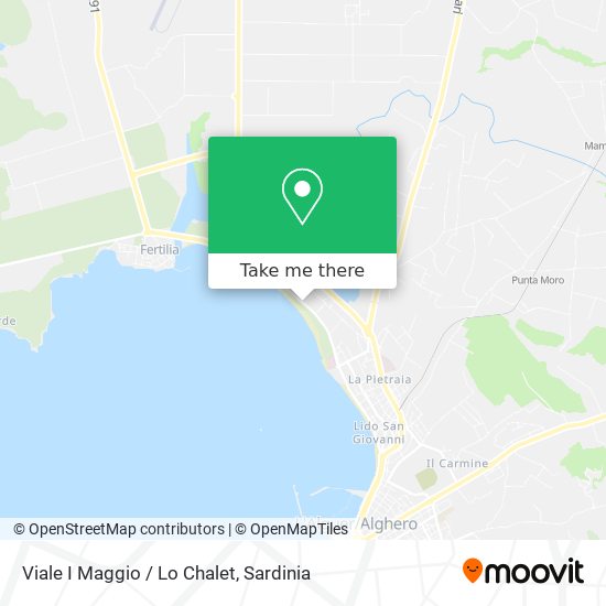 Viale I Maggio / Lo Chalet map