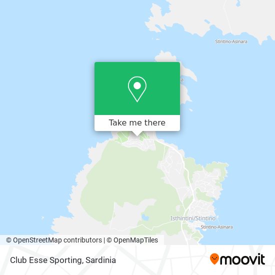 Club Esse Sporting map