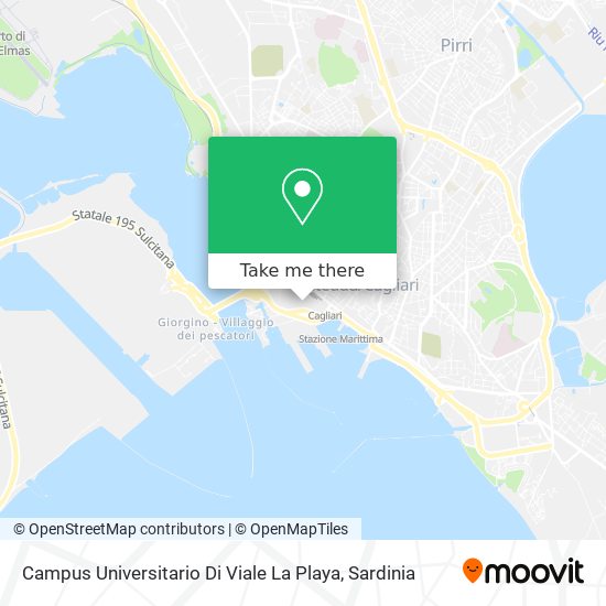 Campus Universitario Di Viale La Playa map